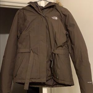 Brown North Face Jacket